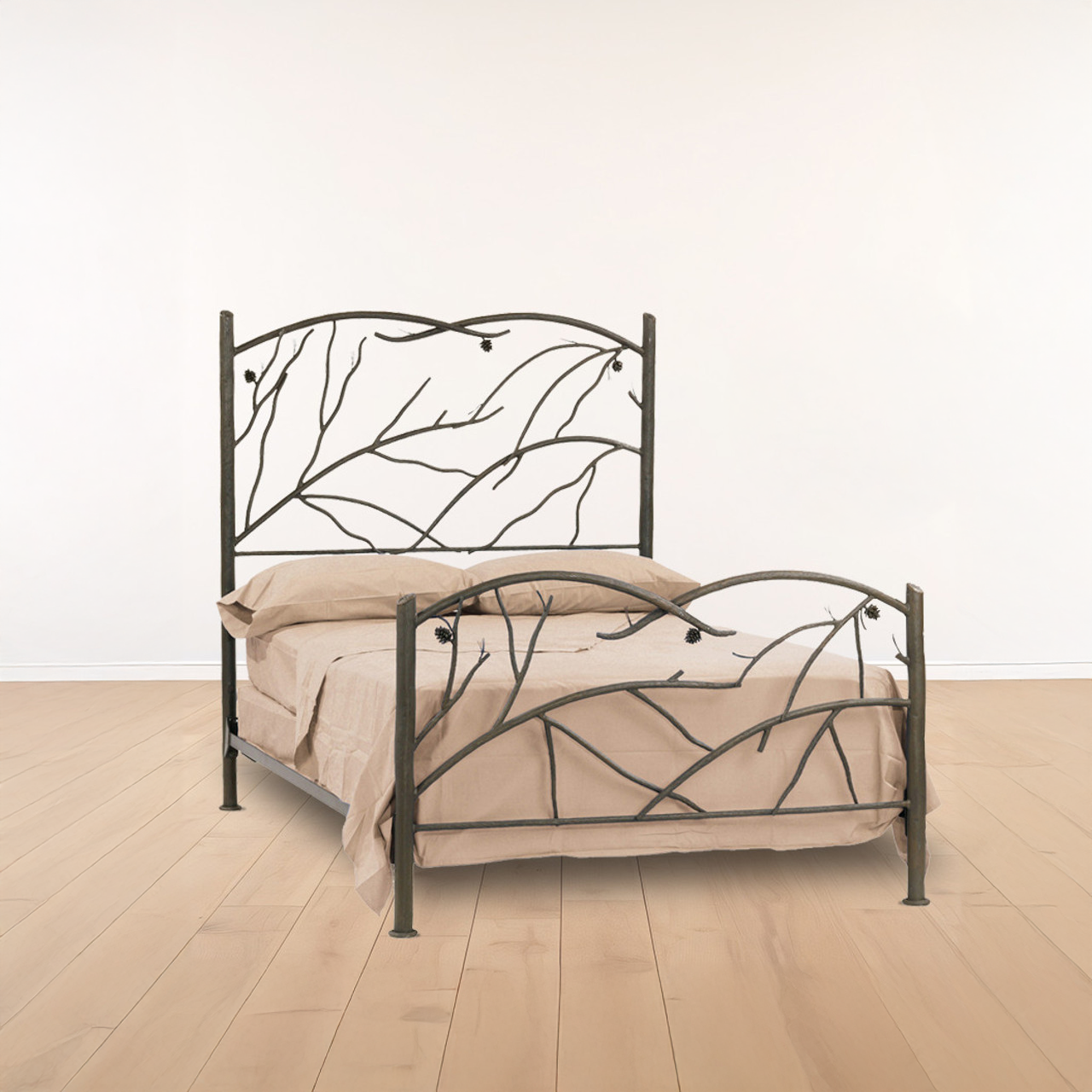 Urban Forge Evergreen Wrought Iron Bed