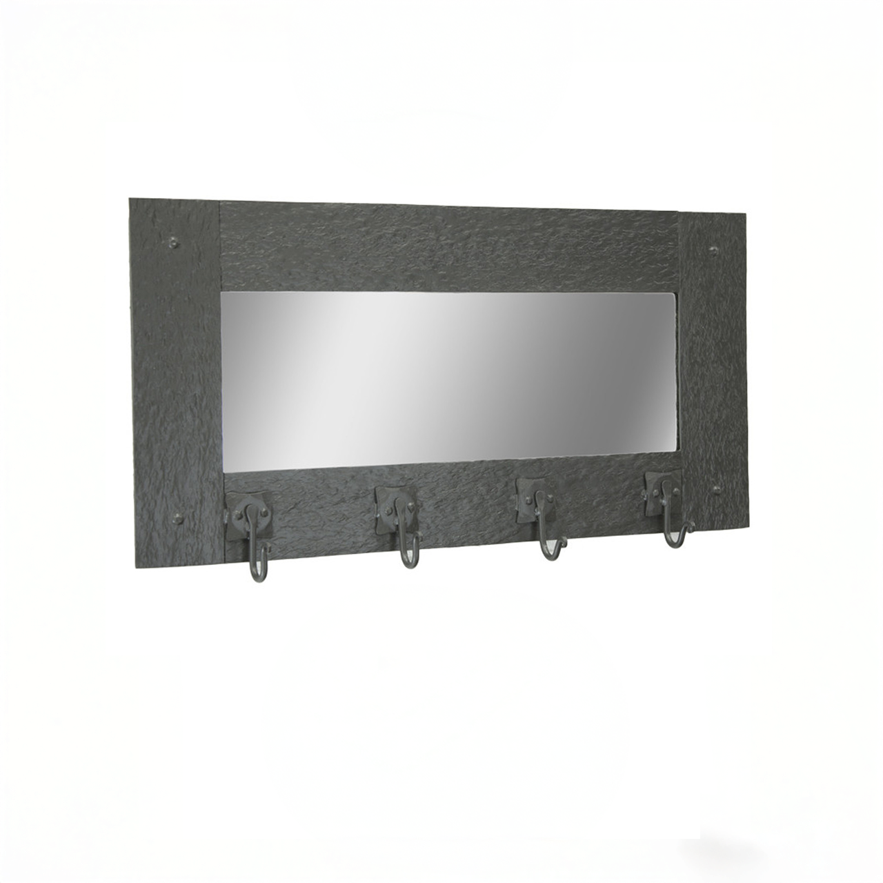 Urban Forge Huntington Wall Mirror Coat Rack