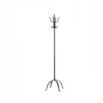 Urban Forge Iron French Twist Standing Coat Rack
