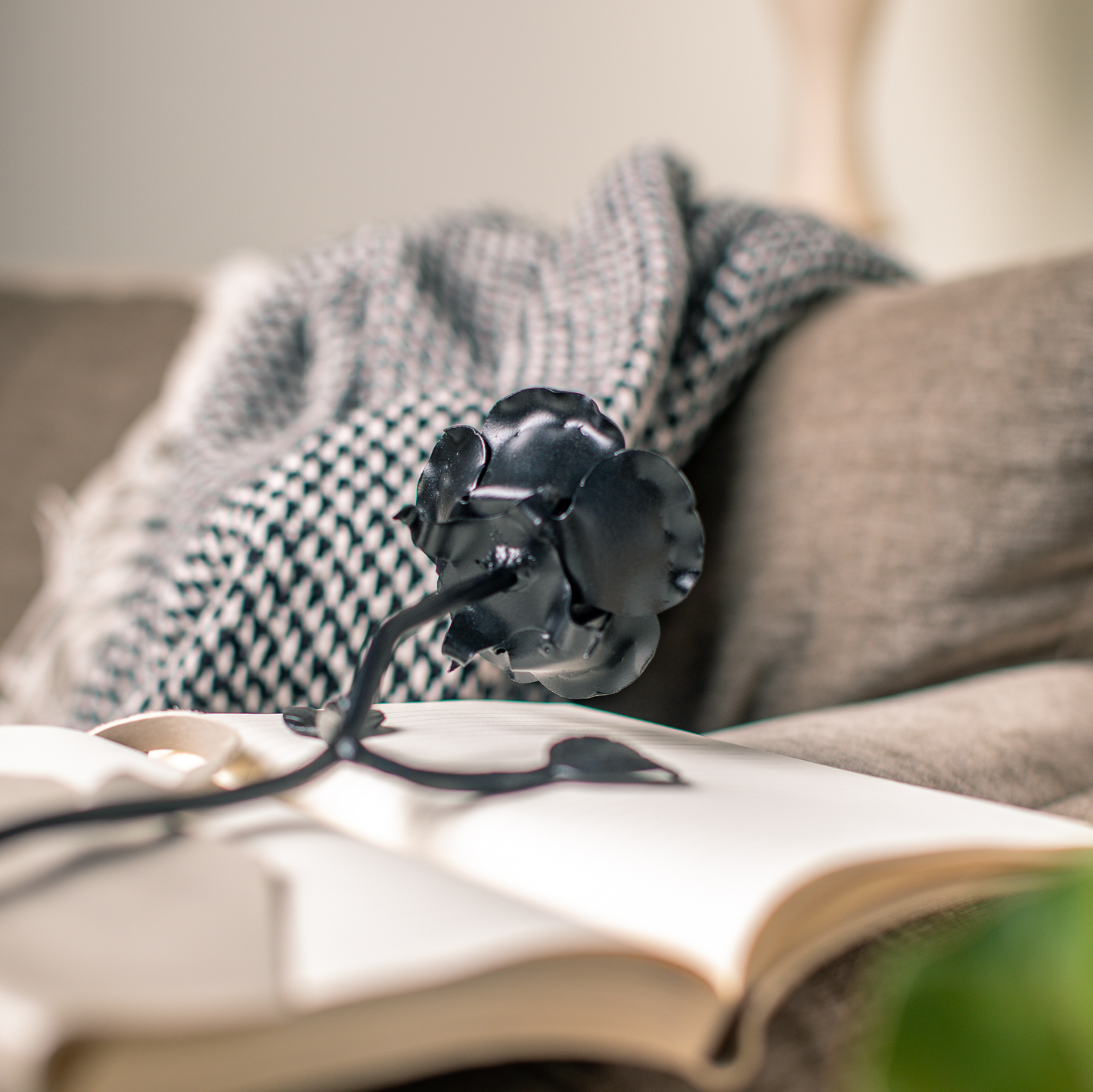 Hand-Forged Rose Keepsake