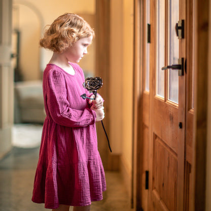 Hand-Forged Rose Keepsake