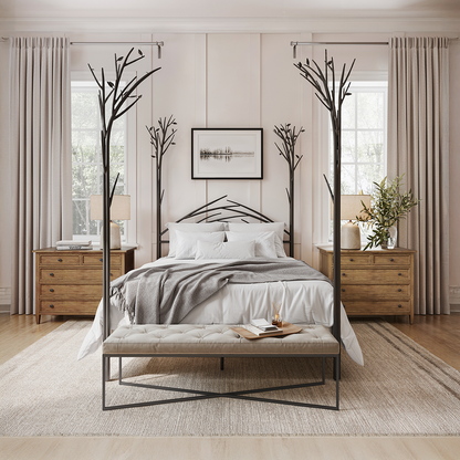 Urban Forge Sapling Forged Iron Bed