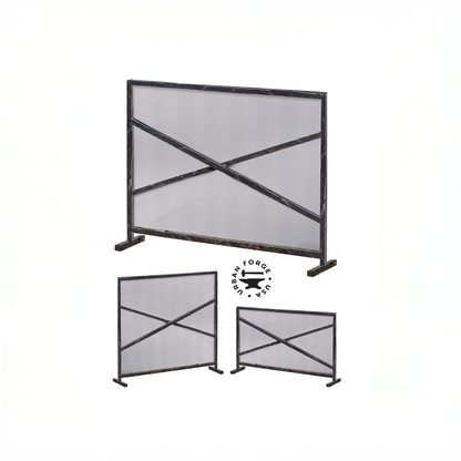 Urban Forge Custom Size Meridian Fire Screen
