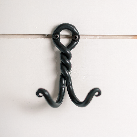 Urban Forge Spring Iron Hook Double