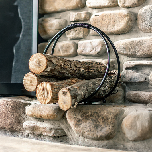 Urban Forge Sylamore Hand Forged Log Holder - Small
