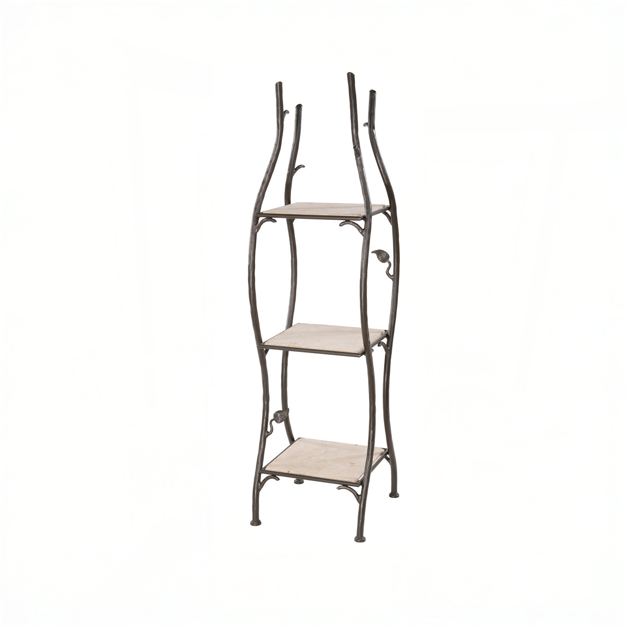Urban Forge Iron Standing Shelf Sylamore Narrow