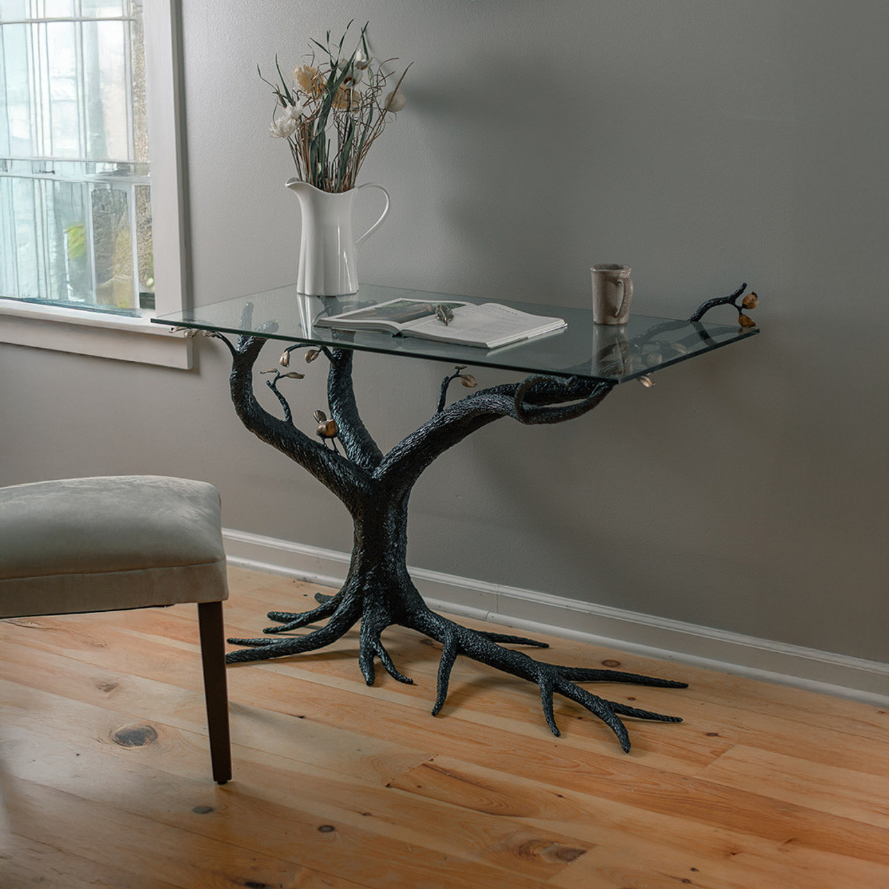 Urban Forge Tree of Life Writing Desk