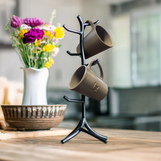Urban Forge USA Twig Hand-Forged Mug Rack