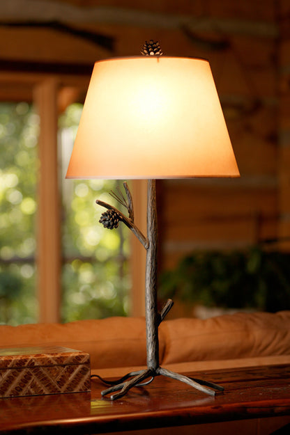 Urban Forge Evergreen Iron Table Lamp