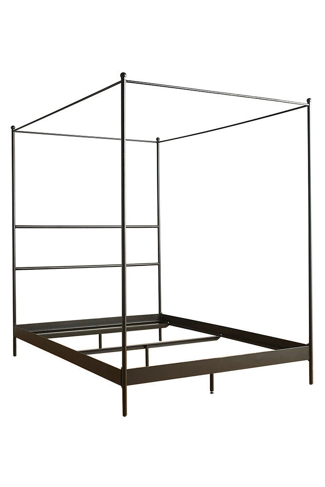 Urban Forge USA Corinth Iron Canopy Bed