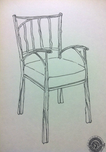 Custom Branch Chair