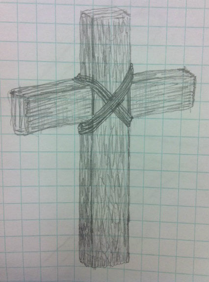  Custom Textured "Old Rugged Cross" 