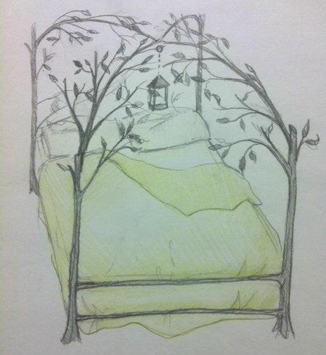 Custom Lantern Bed