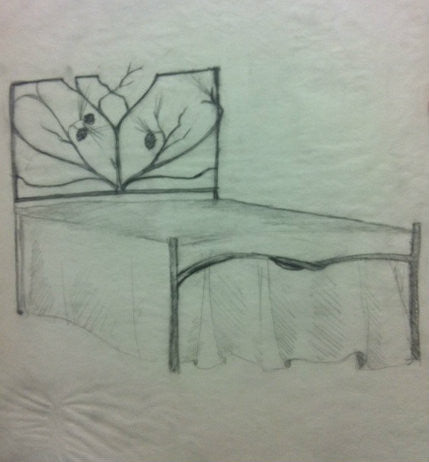 Custom Queen Evergreen Bed