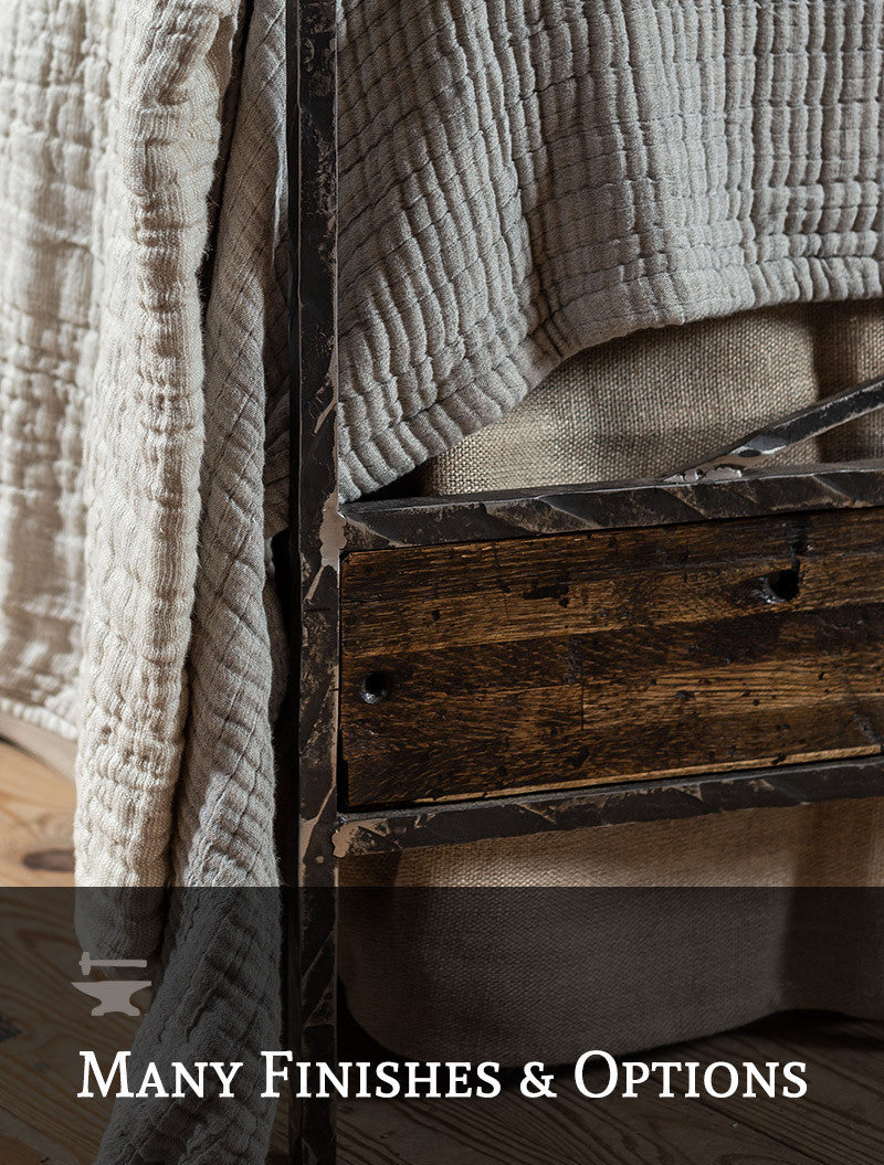 Urban Forge Meridian Hand-Forged Iron Bed