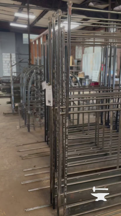 Corinth Iron Canopy Bed