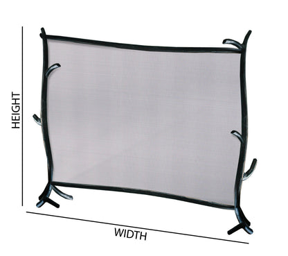 Urban Forge Custom Size Sylamore Fire Screen