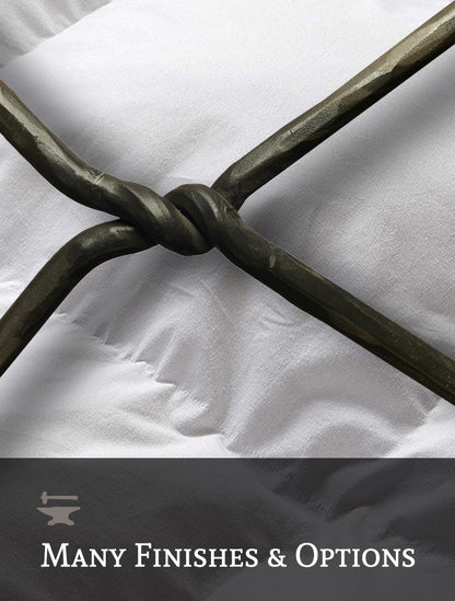 Urban Forge Twist Iron Bed