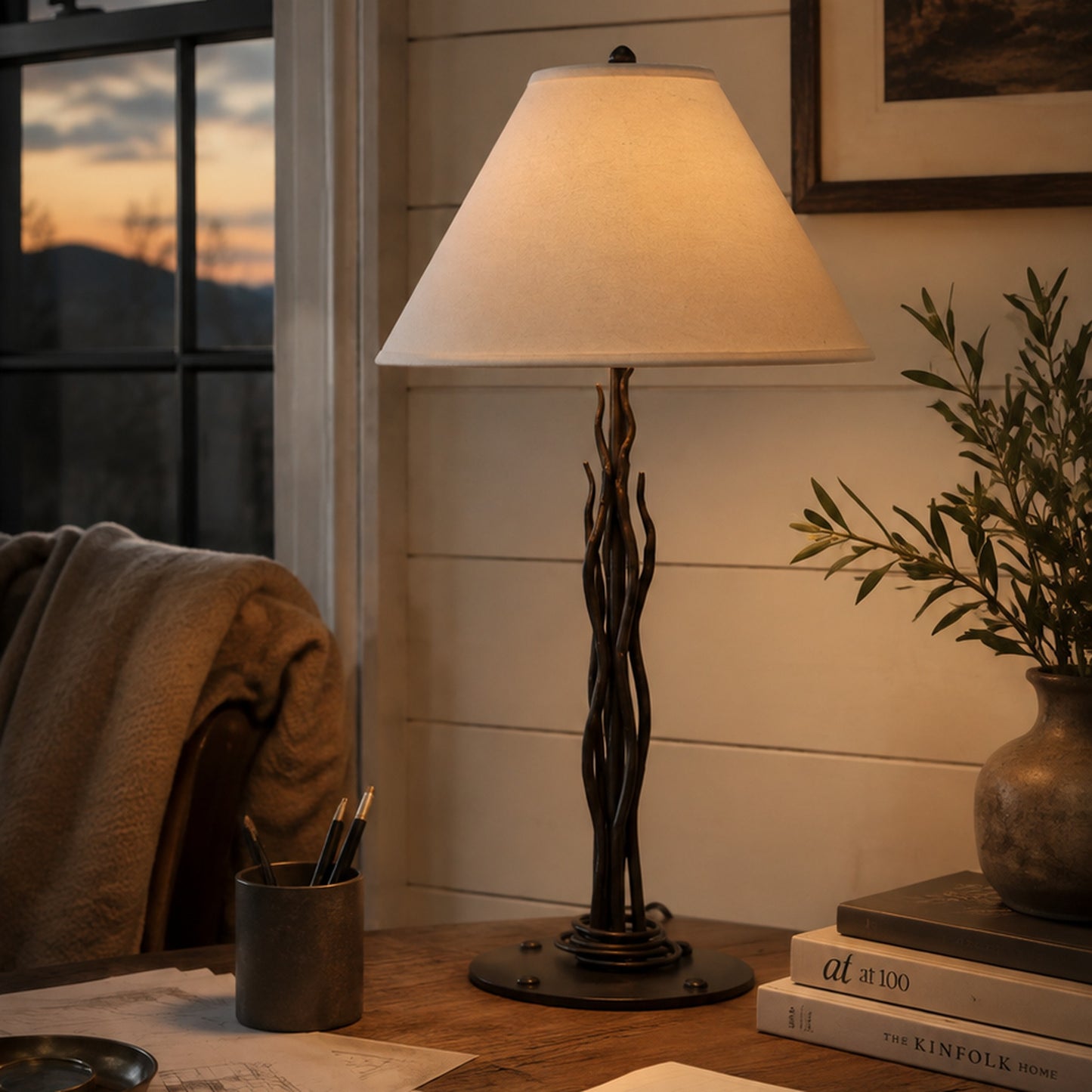 Black River Iron Table Lamp