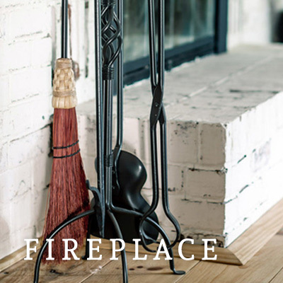 Hand-Forged Fireplace